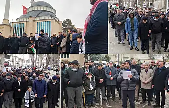 Malatya'da 'Dünya Esirler ile Dayanışma Günü' Yürüyüşü