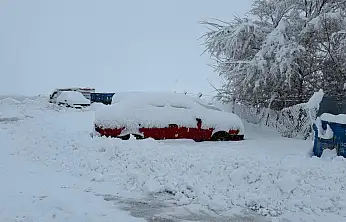 Malatya'da Kar Hayatı Durdurdu: Yüksek Kesimlerde 1 Metreyi Aştı