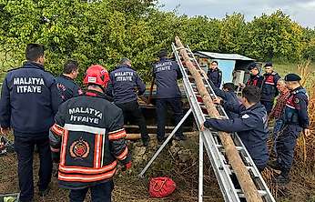 Malatya'da Korkutan Olay! 21 Yaşındaki Genç Kız Kuyuya Düştü