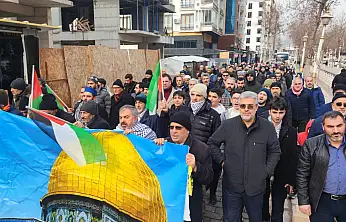 Malatya'da Kudüs ve Filistin İçin Tek Yürek