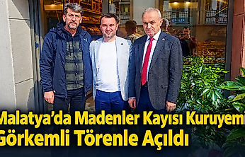 Malatya'da Madenler Kayısı Kuruyemiş Görkemli Törenle Açıldı