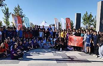 Malatya'da Oryantiring Rekoru! 422 Sporcu Parkura Çıktı