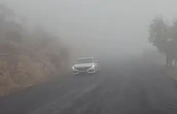 Malatya'da Sis Etkisini Artırdı: Görüş Mesafesi Yer Yer 20 Metreye Düştü