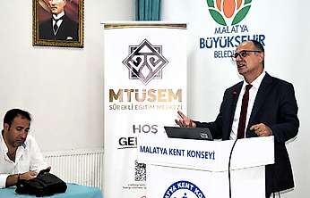 Malatya'da 'Sivil Toplum Atölyeleri'nin İkinci Dersi Gerçekleştirildi