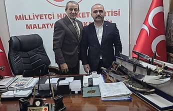 Malatya'da siyasi ziyaret: Deprem, kayısı ve konteyner esnafı gündemde