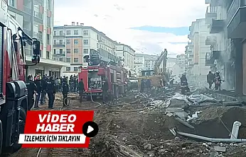 Malatya'da TOKİ Şantiyesinde Korkutan Yangın
