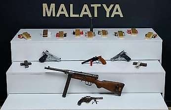 Malatya'da Yasa Dışı Silah Ticaretine Operasyon: 3 Gözaltı