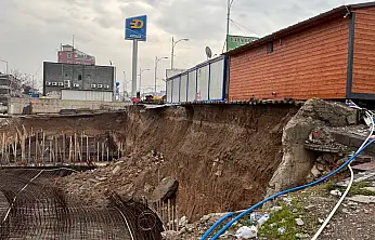 Malatya'da Yerinde Dönüşüm İnşaatında Çökme: Esnaf Tedirgin