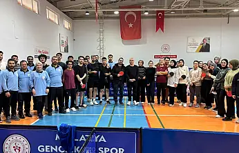 Malatya'da YURTLİG Masa Tenisi Heyecanı: İl Temsilcileri Belli Oldu