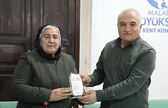 Malatya Kent Konseyi'nden Anlamlı Vefa Buluşması