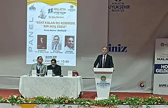 Malatya Kitap Fuarı'nda Yavuz Bülent Bâkiler Konuşuldu