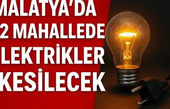 Malatya'nın Altı İlçesinde 5 Kasım'da Elektrik Kesintisi! İşte Etkilenecek Mahalleler