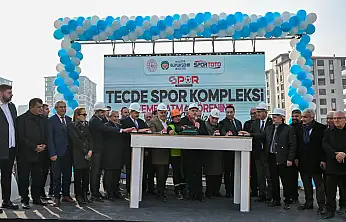 Malatya'ya 2,5 Milyar Liralık Spor Yatırımı: Tecde Spor Kompleksi'nin Temeli Atıldı