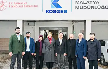 Malatya'ya 22 Yılda 4,2 Milyar TL'yi Aşan KOSGEB Desteği