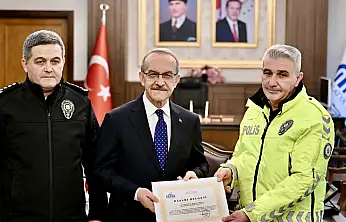 Malatyalı Polise TFF'den Fair Play Ödülü