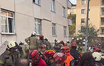 Maltepe'deki çökmenin ardından binalardaki tadilatlar dikkat çekiyor