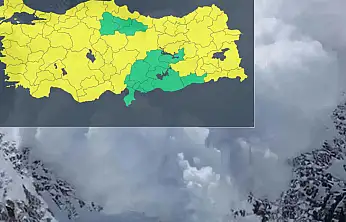 Meteoroloji'den 68 İle Sarı Alarm