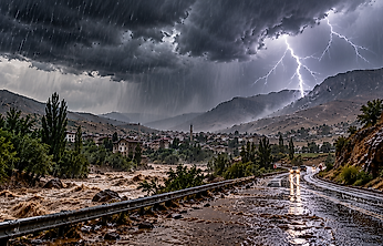 Meteoroloji'den Malatya'ya Sarı Alarm Niteliğinde Uyarı: Sel Riskine Dikkat!