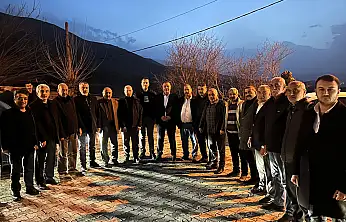 MHP Malatya İl Başkanı Gökhan Gök Kale'de Muhtarlarla Buluştu