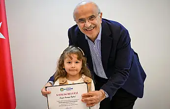 Minik Yüreklerden Başkan Er'e Anlamlı Ziyaret