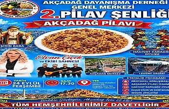 Murat Maskar'dan Malatyalılara Pilav Şenliği Daveti