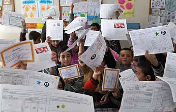 Okullarda Yarıyıl Tatili Sevinci