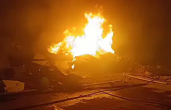 Orduzu'daki TOKİ Şantiyesinde Yangın: Yemekhane ve Mutfak Zarar Gördü