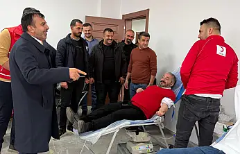 Pütürge Belediyesi'nden Kan Bağışı Etkinliğine Destek