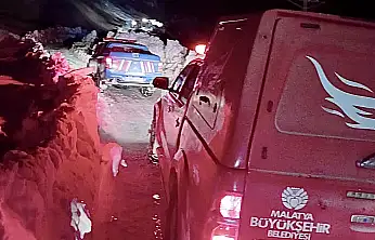 Pütürge'de Çığ Tehlikesi: Büyükşehir Ekipleri Son Anda Kurtarıldı