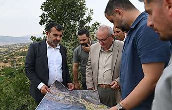 Pütürge'de Doğalgaz Çalışmaları İçin Sahada İnceleme Yapıldı