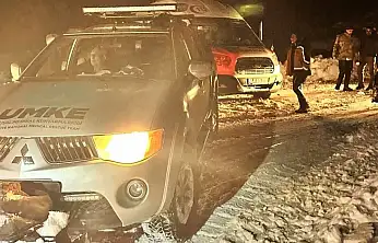 Pütürge'de Tipi ve Kar Engeline Rağmen UMKE'den Hayat Kurtaran Müdahale