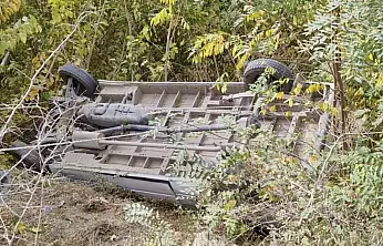 Pütürge Yolunda Trafik Kazası: Minibüs Ağaçlık Alana Devrildi