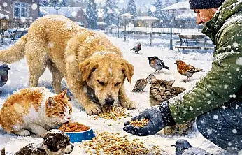 Soğuk Kış Günlerinde Can Dostlara Destek: Malatya İHH'dan Toplumsal Çağrı