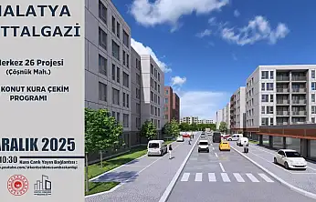 Tamamlanan Konut ve İşyeri Kuraları 1 Aralık'ta Çekiliyor