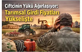 Tarımda Girdi Maliyeti Tırmanıyor: Tarım-GFE Yıllık %34,24 Arttı