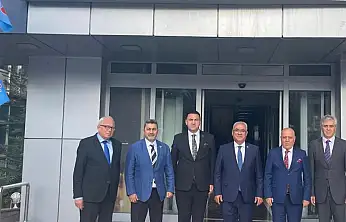 TÜMKON dan DSP Genel Başkanı Aksakala ziyaret