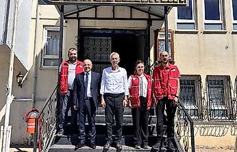 Türk Kızılay'dan Arapgir Belediye Başkanı Cömertoğlu'na Ziyaret