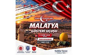 Türk Yıldızları'nın Malatya gösterisi pazar gününe ertelendi