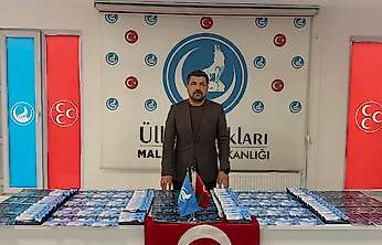 Ülkü Ocakları Malatya İl Başkanlığı'ndan Gençlere Dev Eğitim Desteği