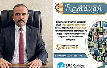 Ülkü Ocaklılar Beklenendir: Malatya'da İftar Sofralarına Umut Oluyorlar