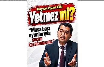 Boyraz:'Üye yerlerini değiştirerek seçim kazanacaklarını sanıyorlar'