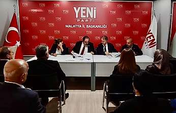 YENİ Parti Malatya'da tek aday Basri İlhan: 'Hem demokrasiye hem Malatya'ya sahip çıkmak için adayım'
