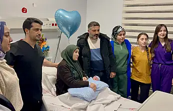 Yeni Yılın İlk Saatlerinde Malatya'da Erkek Bebek Sevinci