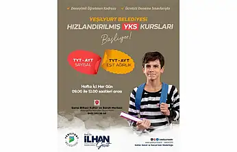 Yeşilyurt Belediyesi'nden Gençlere YKS Desteği