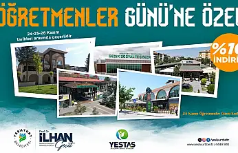 Yeşilyurt Belediyesi'nden Öğretmenler Günü'ne Özel İndirim Müjdesi!