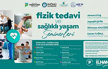 Yeşilyurt'ta 'Fizik Tedavi Ve Sağlıklı Yaşam Seminerleri' 1 Kasım'da Başlıyor1