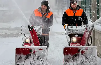 Yeşilyurt'ta Karla Mücadele Seferberliği