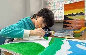 Yeşilyurt'ta Minik Yetenekler Sanatla Buluşuyor