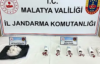 Yeşilyurt'ta Narkotik Operasyonu: Metamfetamin ve Sentetik Ecza Ele Geçirildi