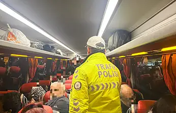 Yolcu Güvenliği İçin Otobüslerde Kapsamlı Trafik Denetimi